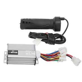 Demeras 36V 1000W Controller Electric Bike Ordinary Long Wire Throttle Grip Kit for Electric Bicycle and Scooter Motor Controller Electricmotor Rc Motor Rc Parts Rc Brushless Motor Esc Combo