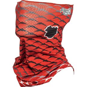 Fish Monkey FM40-REDFSH Performance Face Guard Redfish