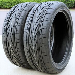 Set of 2 (TWO) Forceum Hexa-R All-Season Passenger Car High Performance Radial Tires-245/40R18 245/40ZR18 245/40/18 245/40-18 97Y Load Range XL 4-Ply BSW Black Side Wall UTQG 400AA