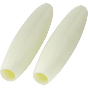Musiclily Pro Inch Plastic 5mm ST Strat Guitar Tremolo Trem Arm Tips Whammy Bar Caps for USA/Mexico Stratocaster Style Electric Guitar, Aged White (Set of 2)