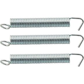 Musiclily Guitar Noiseless Tremolo Springs for Fender Strat ST Stratocaster Electric Guitar Bridge Replacement, Chrome(Pack of 3)
