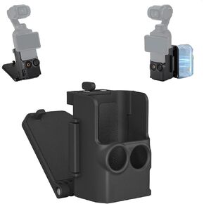 Magnetic Camera Desktop Base Stand Holder Expansion Adapter Mount Bracket Compatible with DJI Osmo Pocket 3 Accessories Adjustable Clip Clamp Mount with Expand Frame for Osmo Pocket 3