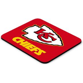 Gaming Mouse Pad, Sport Football Mousepad with Non-Slip Rubber Base for Laptop Computer Desktop Game Mat,Fans Gift Red Design, Boy Husband Gift