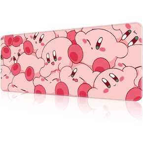 Japanese Anime Mouse Pad XXLarge Size, Anime Desk Mat, Anime Computer Accessories, Rubber Waterproof Mousepad for Laptop Computer