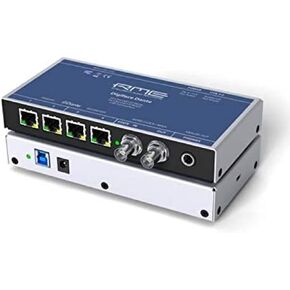 RME Digiface Dante Dante/MADI/USB 3.0 Audio Interface, 128-in/128-out, 24-bit/192kHz, with Headphone Output, Work Clock I/O, and Bus Power