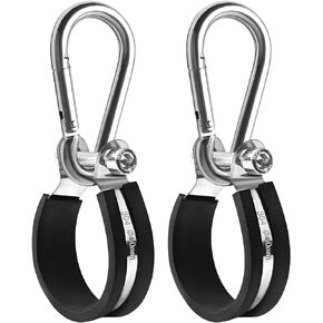 94-0103 Hanger Bracket Mounting Assembly, Airpower Line Clamp Stainless Steel for semi-Truck Tractor Trailers Designed to securely wrap and Support 3-in-1 air Hose Lines