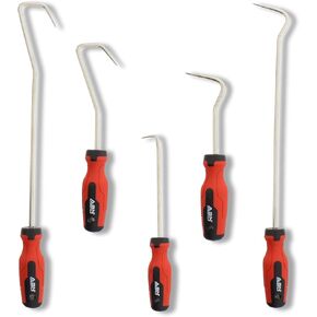 مجموعة ABN Hook and Pick المكونة من 5 قطع - أدوات إزالة خرطوم السيارات لمبرد السيارة وخرطوم سائل التبريد، والمشبك، والمزيد in Kuwait