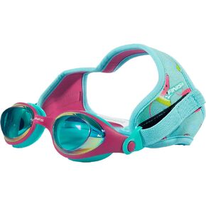 FINIS DragonFly Goggles - Kids Swim Goggles for Ages 4-12 with UV Protection, Buoyant Neoprene Strap, and Durable Lenses - PVC- and Latex-Free - Watermelon