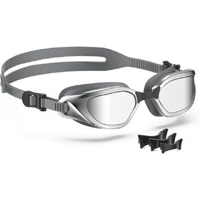 Swim Goggles,W2 Swimming Goggles for Adult Men Women, Anti-fog UV Protection No Leaking