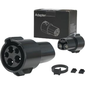 [فقط لمالكي Tesla] محول شحن Morec J1772 إلى Tesla 60 أمبير / 250 فولت تيار متردد - متوافق مع شاحن SAE J1772 in Kuwait