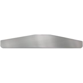 GG Grand General 30048 Cr. 24 X 4 inches Bottom Plate w/ 3 Studs, Without Back Plate, Chrome Plated