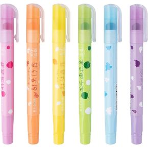YOUKAI Scented Solid Highlighter Bible Highlighters Pastel Highlighter, Gel Highlighters （6 PACK）