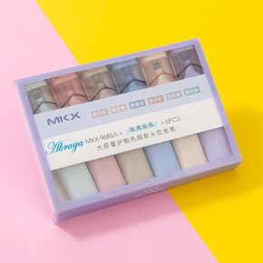 Highlighters, Chisel Tip Marker Pens, Assorted Highlighter, Quick Dry, No Bleed, Water Based with Large Ink Reservoir for Adults Kids School Books Office Supplies (6 Colors Salt Series)