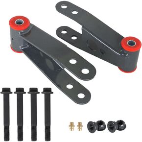 labwork Adjustable 1-2 Rear Lift Shackles Replacement for 1984-2001 Cherokee XJ 2WD 4WD