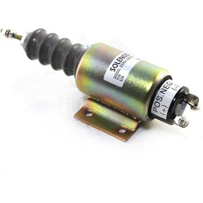 12V 2370-12E2U1B2A Fuel Shutoff Solenoid for Woodward 2300-1503 Diesel Engine