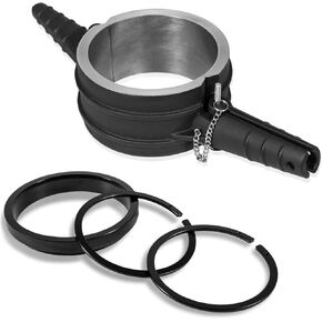 5.4" Bore Piston Ring Compressor Tool PT-7040 & Adapter and Anti-Polishing Ring For Cummins ISX Caterpillar 3400 CAT C15 - Alternative to 5299448 5299447 5299339 5394454