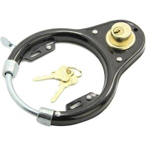 Steel Bike Locks with Key,Bicycle Lock Bike Lock Portable Lock for Bike,Cycling Wheel Lock Anti Theft Bicycle Lock Chain