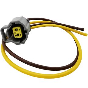 158-0421 Motorsports Coolant Temperature Sensor Connector Repair Pigtail Plug Harness Wire for 2003-2021 Toyota 2-Wire 1580421