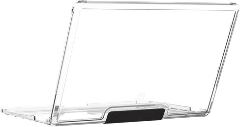 [U] من UAG مصمم لجهاز MacBook Pro 13 بوصة 2020-2021 M1، 2022 M2 (A2289، A2251، A2338) Lucent Ice/Black، غطاء واقٍ للكمبيوتر المحمول خفيف الوزن ومتين وشفاف ومقاوم للصدمات من URBAN ARMOR GEAR in Saudi Arabia