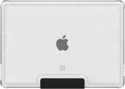 [U] من UAG مصمم لجهاز MacBook Pro 13 بوصة 2020-2021 M1، 2022 M2 (A2289، A2251، A2338) Lucent Ice/Black، غطاء واقٍ للكمبيوتر المحمول خفيف الوزن ومتين وشفاف ومقاوم للصدمات من URBAN ARMOR GEAR in Saudi Arabia