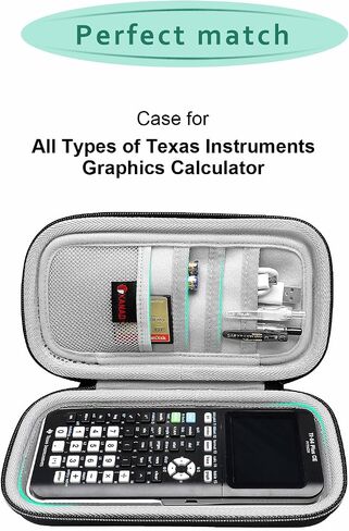XANAD Hard Calculator Case for Texas Instruments TI-84 Plus CE/TI-84 Plus/TI-86/ TI-Nspire CX II CAS/TI-Nspire CX II/TI-83 Plus/TI-89 Titanium/TI-85 Color Graphing Calculator in Saudi Arabia
