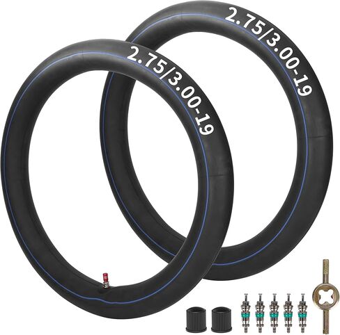 2.75/3.00-19 70/100-19 الأنبوب الداخلي لـ UHR150 CRF 100F 125FB 150F 450R KX 100 250 500 250F 450F دراجة نارية للطرق الوعرة موتوكروس رياضية مزدوجة مغامرة درب الدراجة الترابية مع جذع صمام مستقيم TR4 in Kuwait