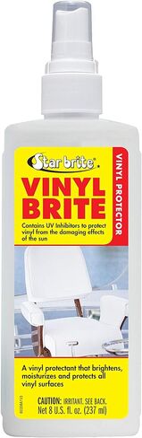STAR BRITE Vinyl Brite Marine Grade Protectant Spray - Brighten, Moisturize & Protect Vinyl, Rubber, Fiberglass, Plastic & More in Kuwait