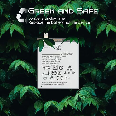 بطارية Galaxy S21، [2023 ترقية جديدة] بطارية بديلة 4000 𝒎𝑨𝒉 Li-Polymer EB-BG991ABY لجهاز Samsung Galaxy S21 الموديل: SM-G991U1 مع مجموعة إصلاح الأدوات in Kuwait