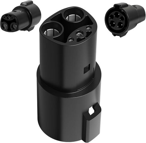 J1772 إلى محول تسلا 80AMP /240V AC تسلا نموذج J1772 مهايئ شاحن تسلا شاحن المحمول مع شحن سريع تسلا نموذج 3/Y/X/S محول in Kuwait