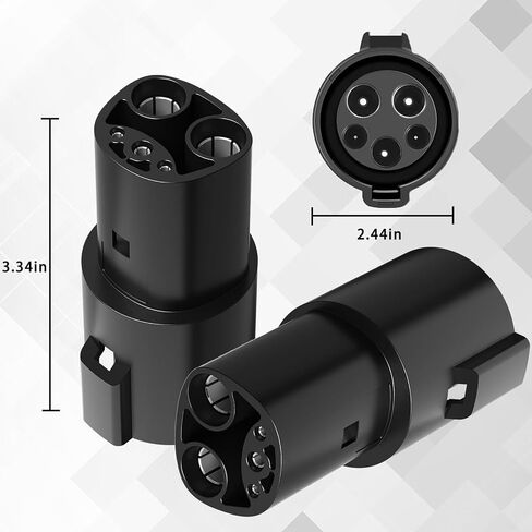 J1772 إلى محول تسلا 80AMP /240V AC تسلا نموذج J1772 مهايئ شاحن تسلا شاحن المحمول مع شحن سريع تسلا نموذج 3/Y/X/S محول in Kuwait