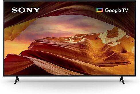 Sony 55 Inch 4K Ultra HD TV X77L Series: LED Smart Google TV KD55X77L- 2023 Model, Black (Renewed) in Saudi Arabia