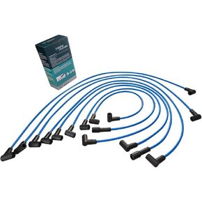 High Performance Spark Plug Wires Compatible with Buick Checker Chevrolet GMC Oldsmobile Pontiac 4.3L 4.4L 5.0L 5.7L V8 1979-1987