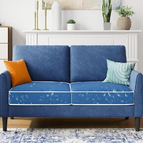 Plastic Couch Covers Waterproof Durable Dust Proof Thick Clear Sofa Cushion Covers Anti Cat Scratches Kids Smearing Furniture Sofa Seat Slipcover with Zipper 28x28x9 Inches (3 Pack)