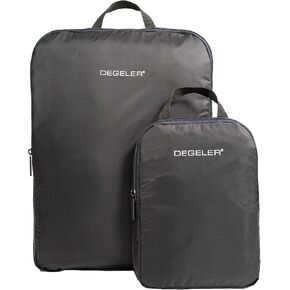 DEGELER® Compression Bag – water-resistant Travel Packing Organizer | Packing Cubes with compression for carry-on luggage