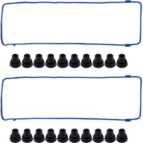 HiSport Valve Cover Gasket Seal - Compatible with Ford Lincoln Mercury 4.6L Engine - Replace VS50377R
