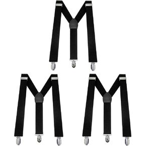 Mens suspenders heavy duty for holding up dress pants jeans hidden under shirt suspenders for men
