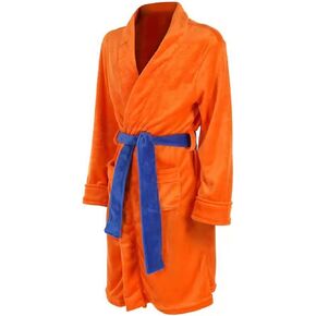 Anime Robe Costume Bathrobe Pajamas for Men Unisex Robe Flannel Sleepwear Soft Long Pjs One Piece Costume with Belts