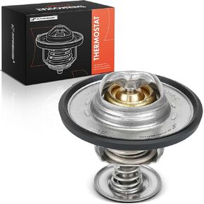 A-Premium Engine Coolant Thermostat Compatible with Ford F-150, F-250, F-350, F-450, F-550, F-600, F-650, F-700, F-750, F-800, E-350, E-350 Super Duty, E-450 Super Duty, Mustang, Ranger, Thunderbird