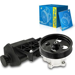 Philtop 20-70269 Power Deving Pump Fit for 2002-2007 Ram 1500 ، Power Deving Pump with Reservoir & Pulley