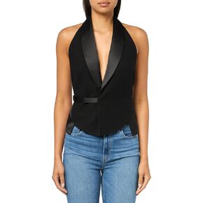 Ronny Kobo womens Ovale Boiled Wool Vest