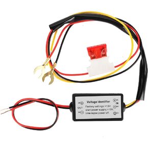 12-18 فولت مراقب الضوء أثناء النهار ، ذكية DRL DRL DIMMAR AUTO CAR CAR LED LAD Accessories for Automobile Fog Bulb STANTIC