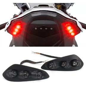 مصابيح مؤشر إشارة الدوران الخلفية المدمجة متوافقة مع BMW S1000RR 2023 2024 2025