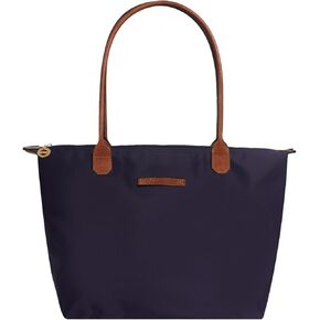 Waterproof Nylon Tote bag for Women Lightweight Designer Handbag with Zipper Stylish and Durable Purse