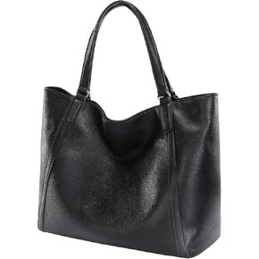 Large Shoulder Tote Bag Spacious Everyday Hobo Handbag Perfect Top Handle for Work, Travel, or Leisure