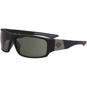 Harley Davidson Eyewear HD0912X Sunglasses - Matte Black Frame, Smoke Lenses, 64 mm HD0912X6402A