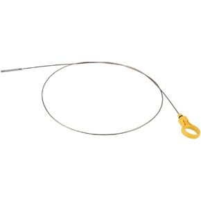 Engine Oil Dipstick Oil Level Dipstick - Compatible for Chevrolet Express 1500 2003-2014 for GMC Savana 1500 2003-2014 - Plastic Metal Yellow Silver Tone