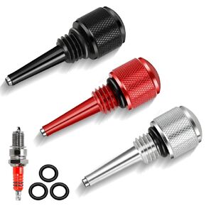 55201 Dipsctic Magnetic Oil Disciptic متوافق مع Yama-Ha Westing-House-Horse Horse Generator Predator 212 196cc Coleman CT200U BT200X Mini Bike Pression (Silver ، Red ، Black)