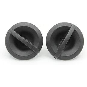 2PCS Black Glove Box Door Stopper 84523-B1000 84523-B1000TRY Compatible with Kia Cadenza Optima Sportage 2016-2018