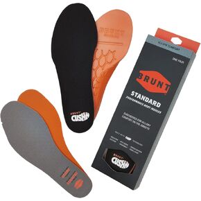 BRUNT Standard CUSH’N Insoles - Comfort Wook Boot Insoles - Built with CUSH’N Technology - Moisture Wicking - Anti-Odor Treatment - Bonus Memory Foam Layer