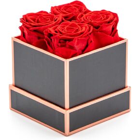 Preserved Roses – Eternal Rose Gift Box for Mother’s Day, Anniversaries, Birthdays, Weddings & Home Décor | Everlasting Real Roses with Premium Presentation